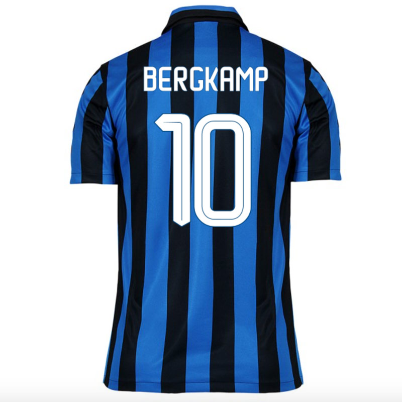 Inter Milan 2015-16 Home Bergkamp 10 Soccer Jersey